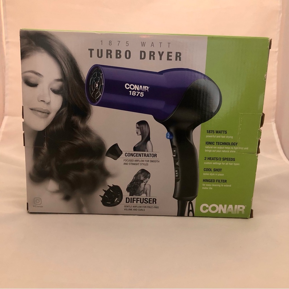 Conair 1875W Turbo Hair Dryer
